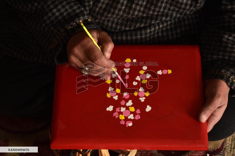 Production of Paper Mache Christmas Ornaments - India