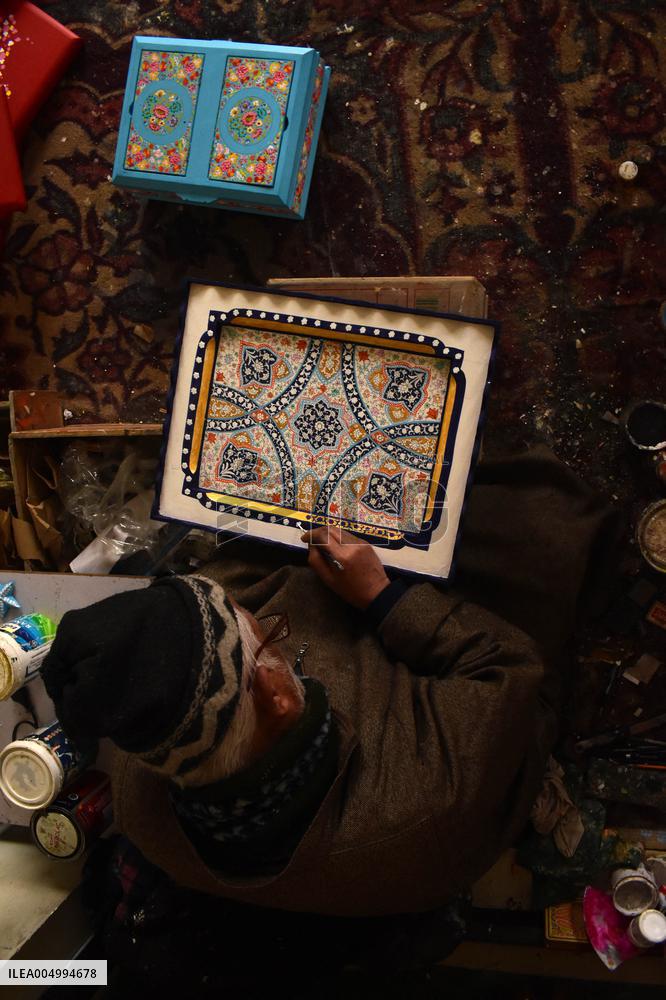 Production of Paper Mache Christmas Ornaments - India