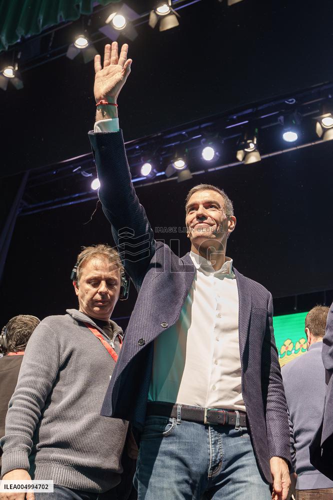 PSOE Campaign Closing Event In Villanueva de la Serena - Spain