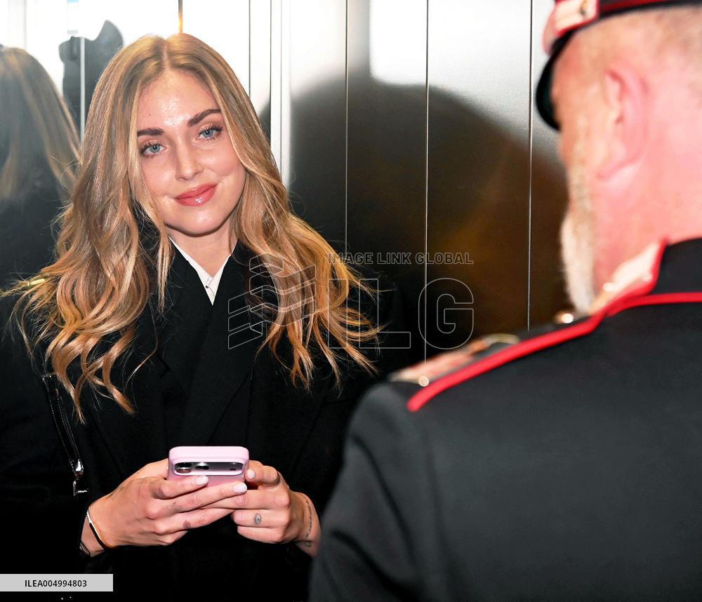 Chiara Ferragni in Court for the Pandoro Gate Trial - Milan