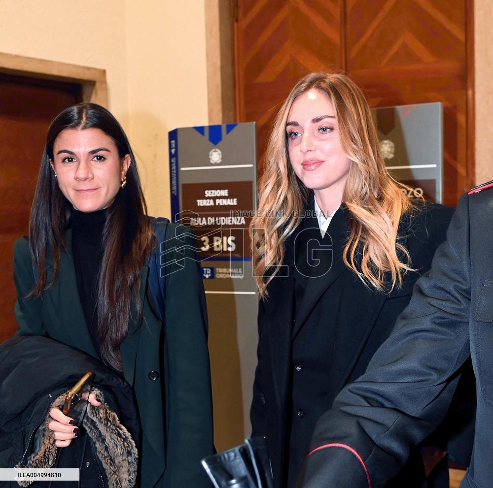 Chiara Ferragni in Court for the Pandoro Gate Trial - Milan