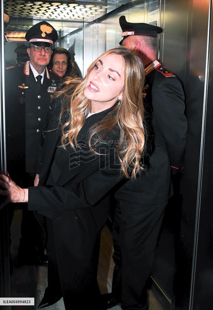 Chiara Ferragni in Court for the Pandoro Gate Trial - Milan
