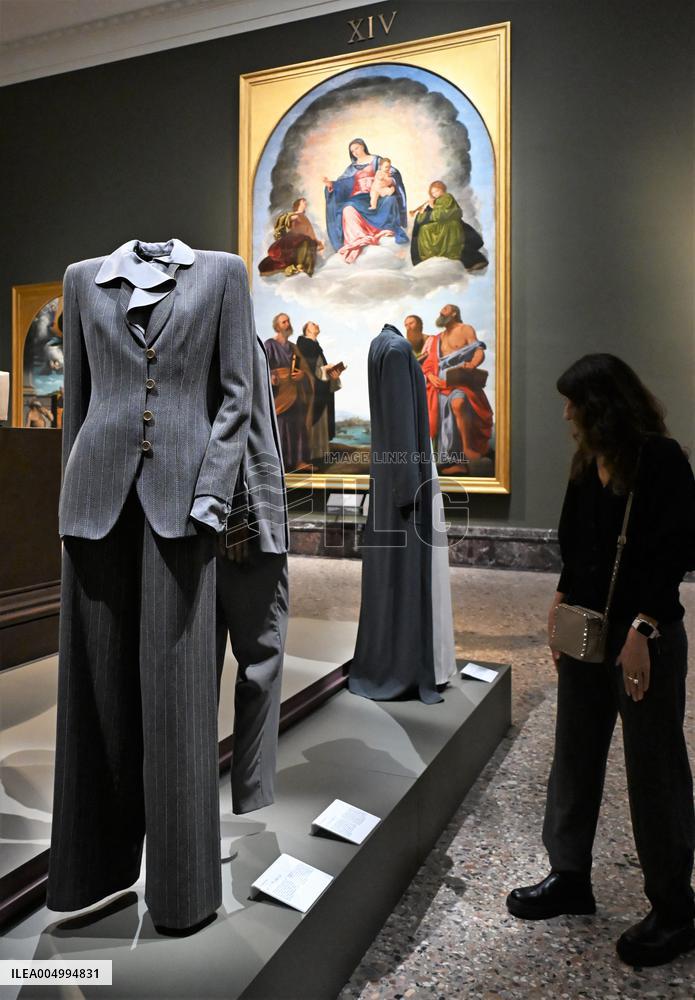 Milan, Italy Giorgio Armani.Milan, for love exhibition at the Brera Art Gallery