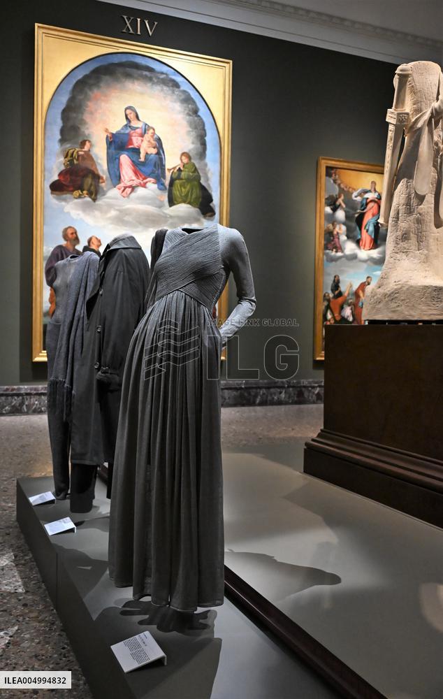 Milan, Italy Giorgio Armani.Milan, for love exhibition at the Brera Art Gallery