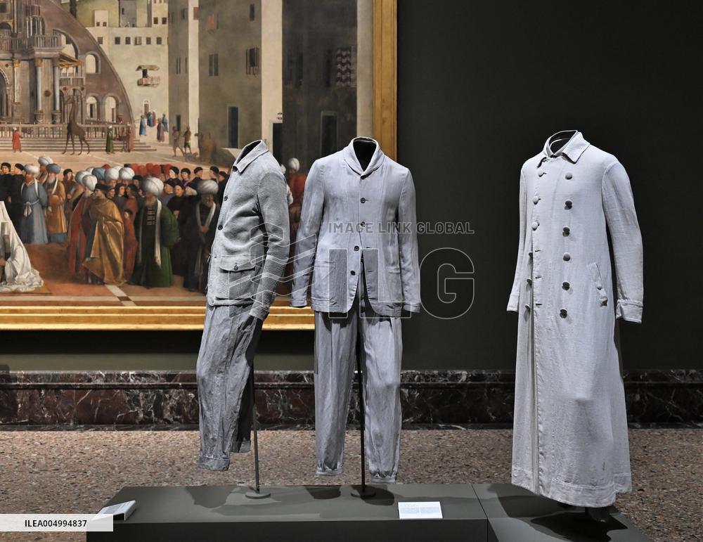 Milan, Italy Giorgio Armani.Milan, for love exhibition at the Brera Art Gallery