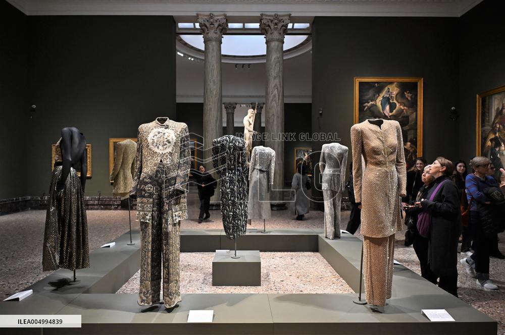 Milan, Italy Giorgio Armani.Milan, for love exhibition at the Brera Art Gallery