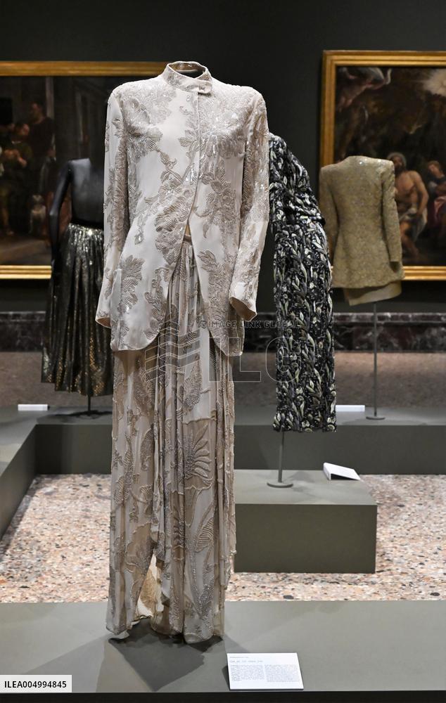 Milan, Italy Giorgio Armani.Milan, for love exhibition at the Brera Art Gallery