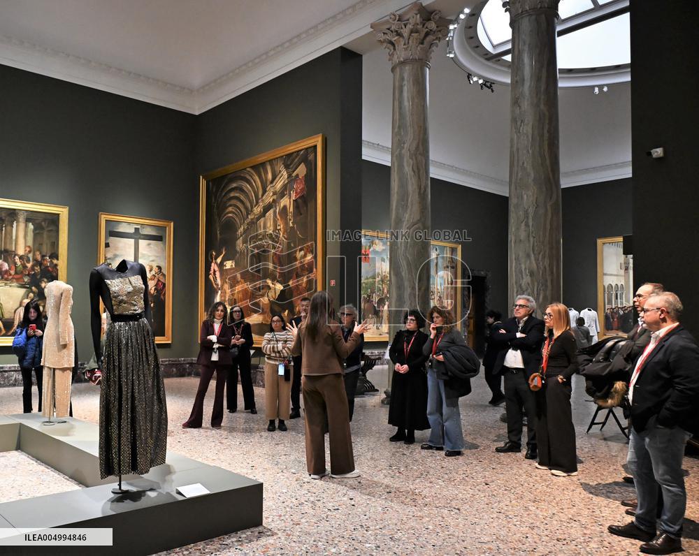 Milan, Italy Giorgio Armani.Milan, for love exhibition at the Brera Art Gallery