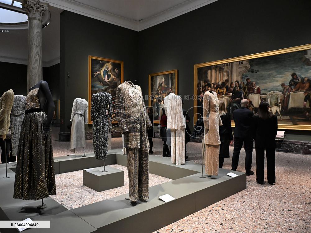 Milan, Italy Giorgio Armani.Milan, for love exhibition at the Brera Art Gallery