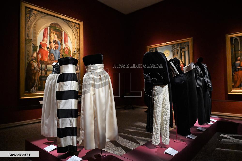 Milan, Italy Giorgio Armani.Milan, for love exhibition at the Brera Art Gallery