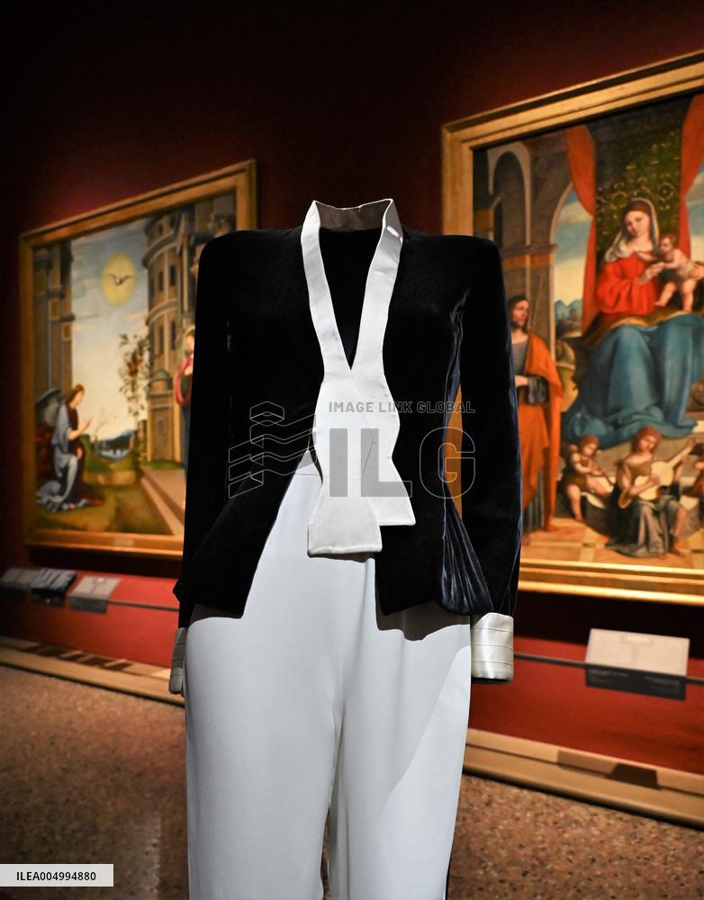 Milan, Italy Giorgio Armani.Milan, for love exhibition at the Brera Art Gallery