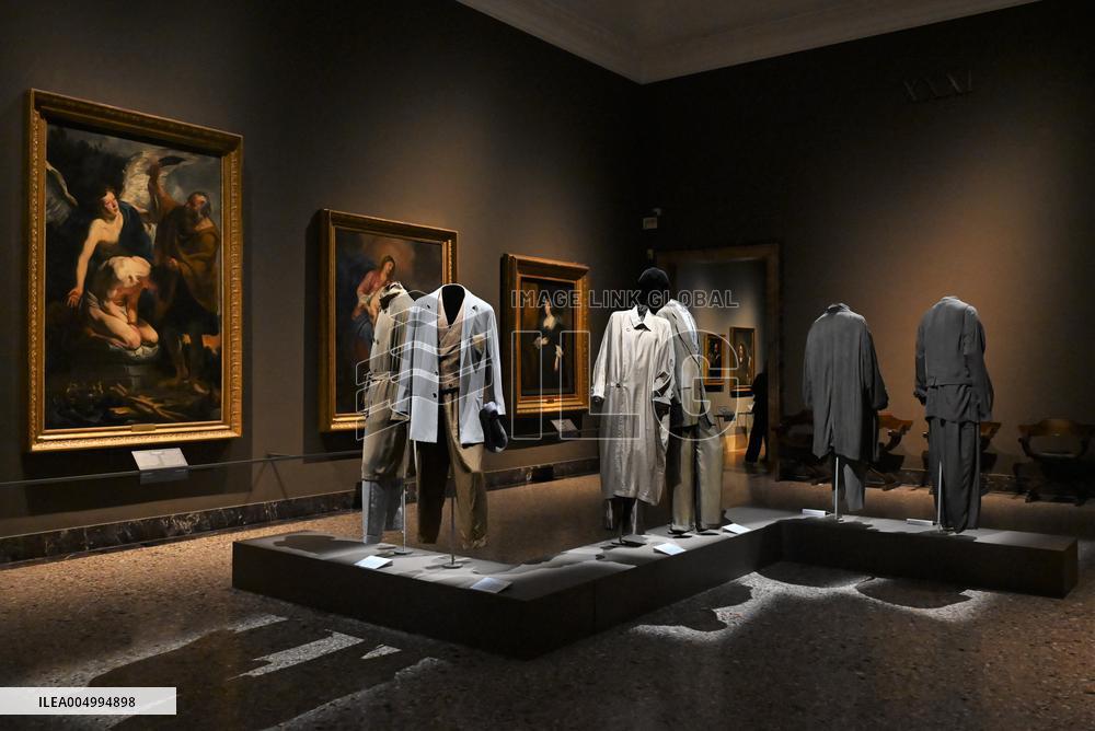 Milan, Italy Giorgio Armani.Milan, for love exhibition at the Brera Art Gallery