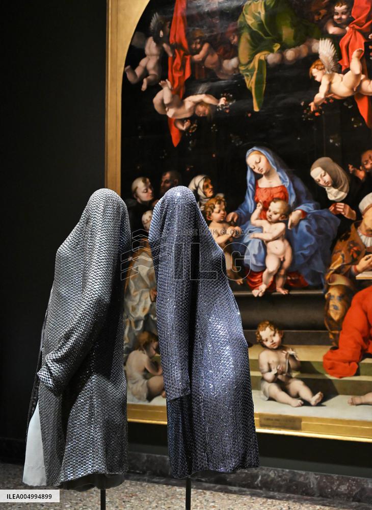 Milan, Italy Giorgio Armani.Milan, for love exhibition at the Brera Art Gallery