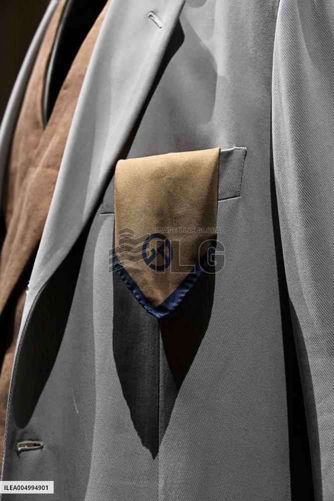 Milan, Italy Giorgio Armani.Milan, for love exhibition at the Brera Art Gallery