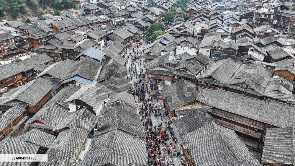 Dong New Year at Zhaoxing Dong Village - Chin