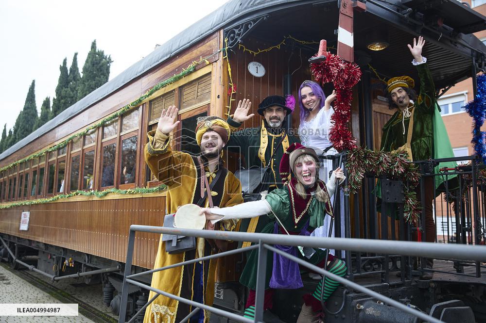 Launching of the Christmas Train - Madrid