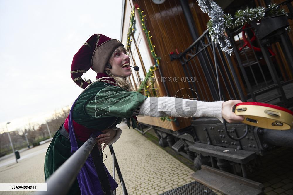 Launching of the Christmas Train - Madrid