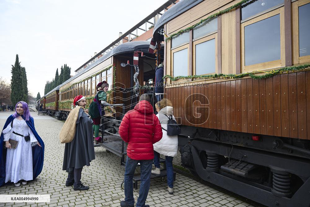 Launching of the Christmas Train - Madrid