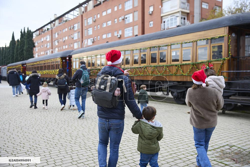 Launching of the Christmas Train - Madrid