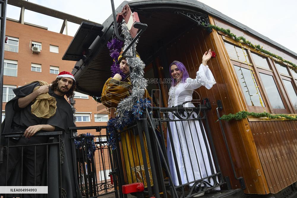 Launching of the Christmas Train - Madrid