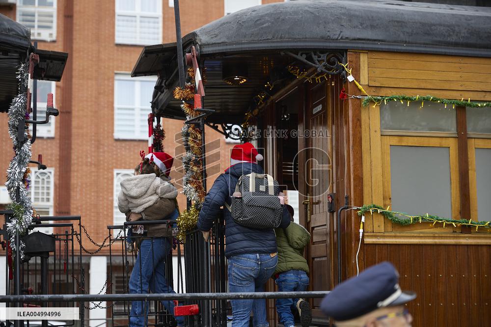 Launching of the Christmas Train - Madrid