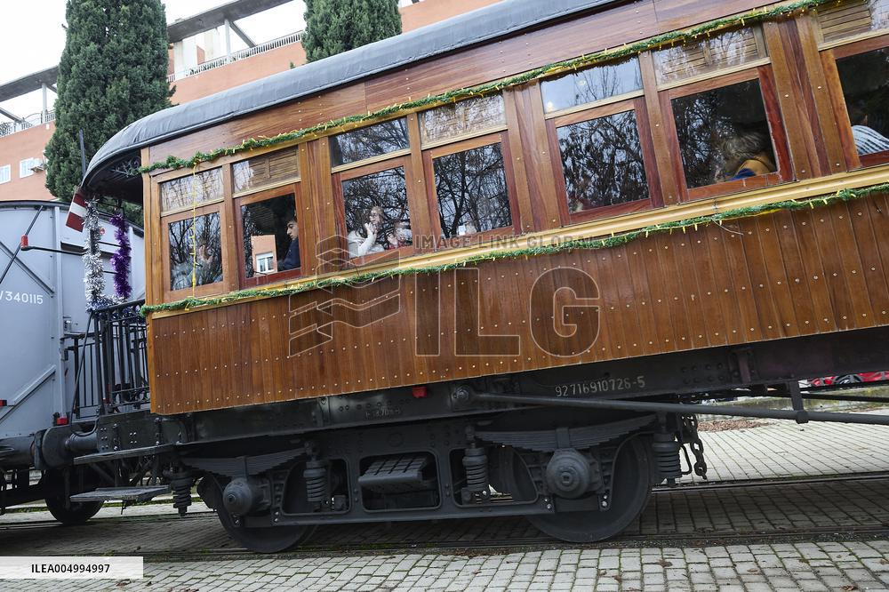Launching of the Christmas Train - Madrid