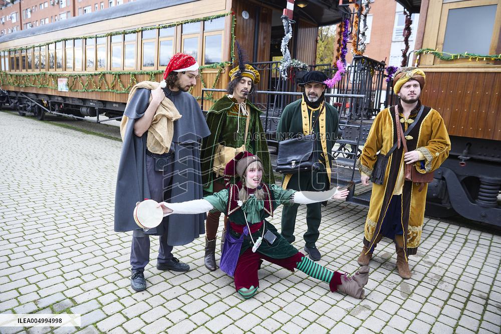 Launching of the Christmas Train - Madrid
