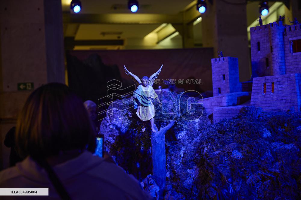 Nativity Scene at Madrid City Hall - Spain