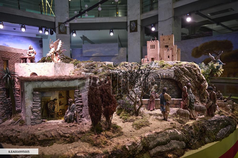 Nativity Scene at Madrid City Hall - Spain
