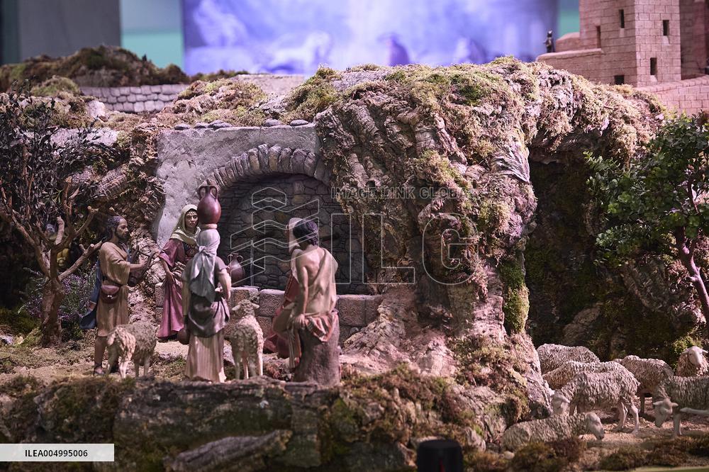 Nativity Scene at Madrid City Hall - Spain