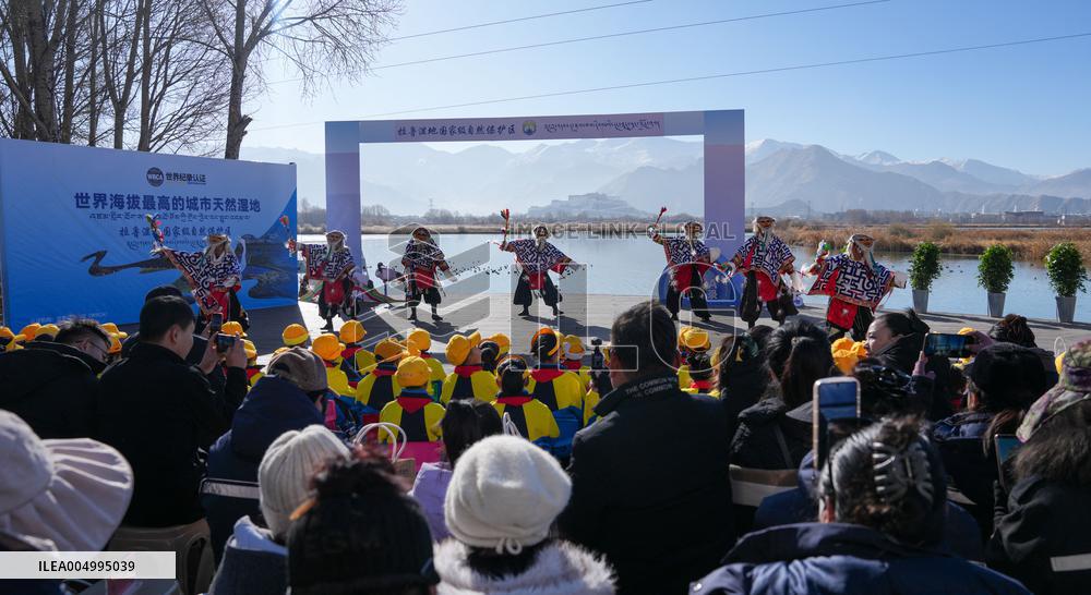 Lhalu Wetland Receives WRCA Certification - China