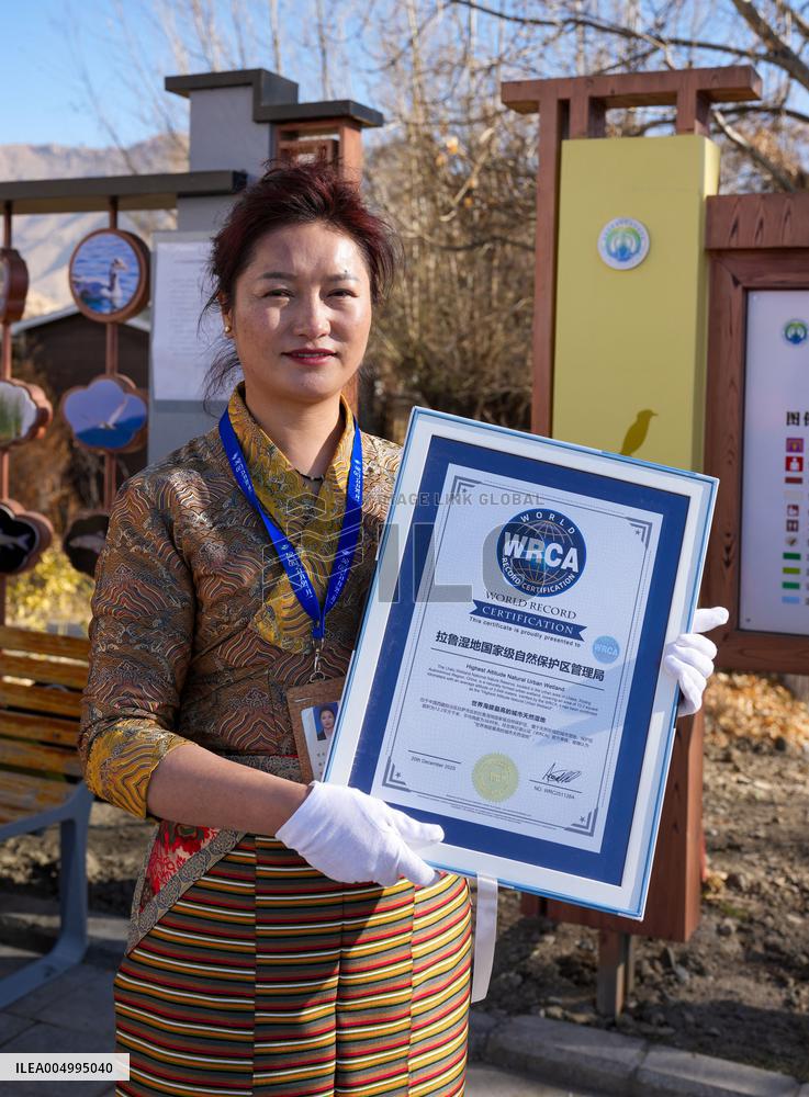 Lhalu Wetland Receives WRCA Certification - China