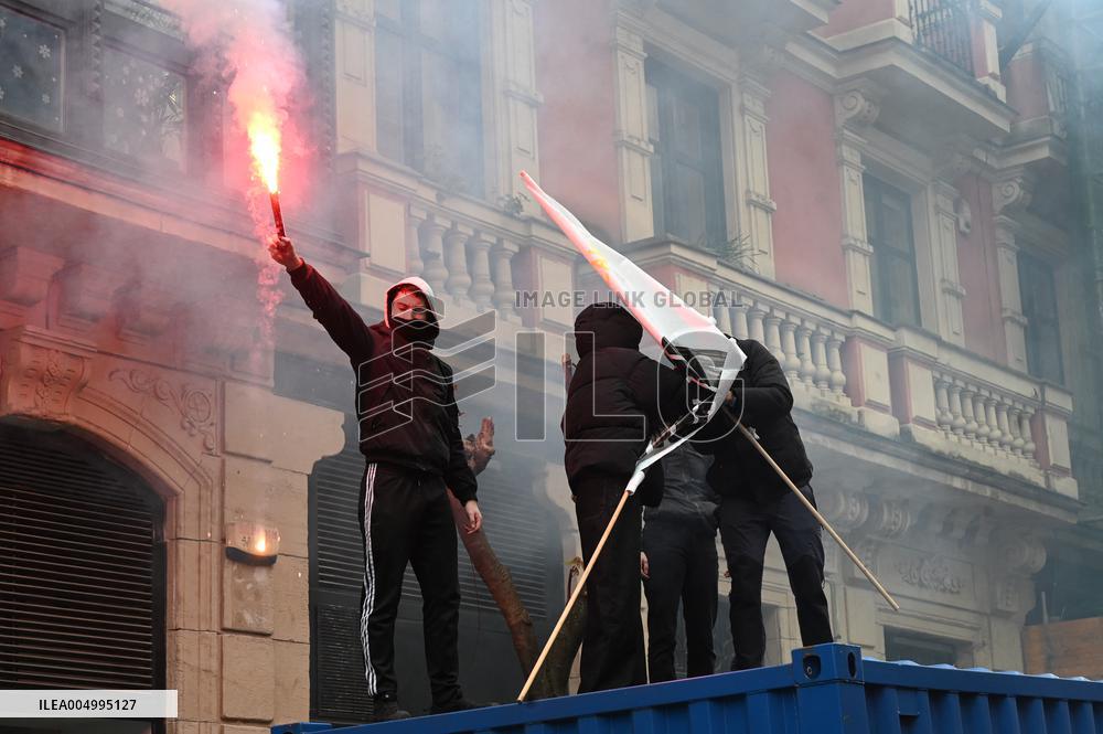 Demonstration for Independence Called by Ernai - Bilbao