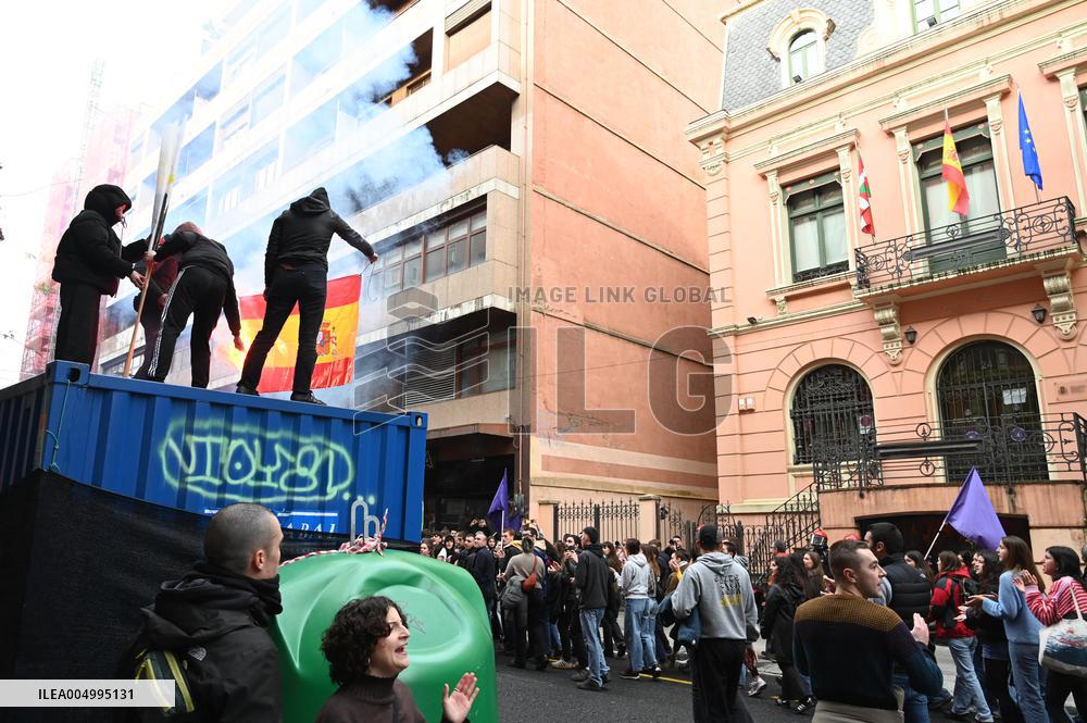 Demonstration for Independence Called by Ernai - Bilbao