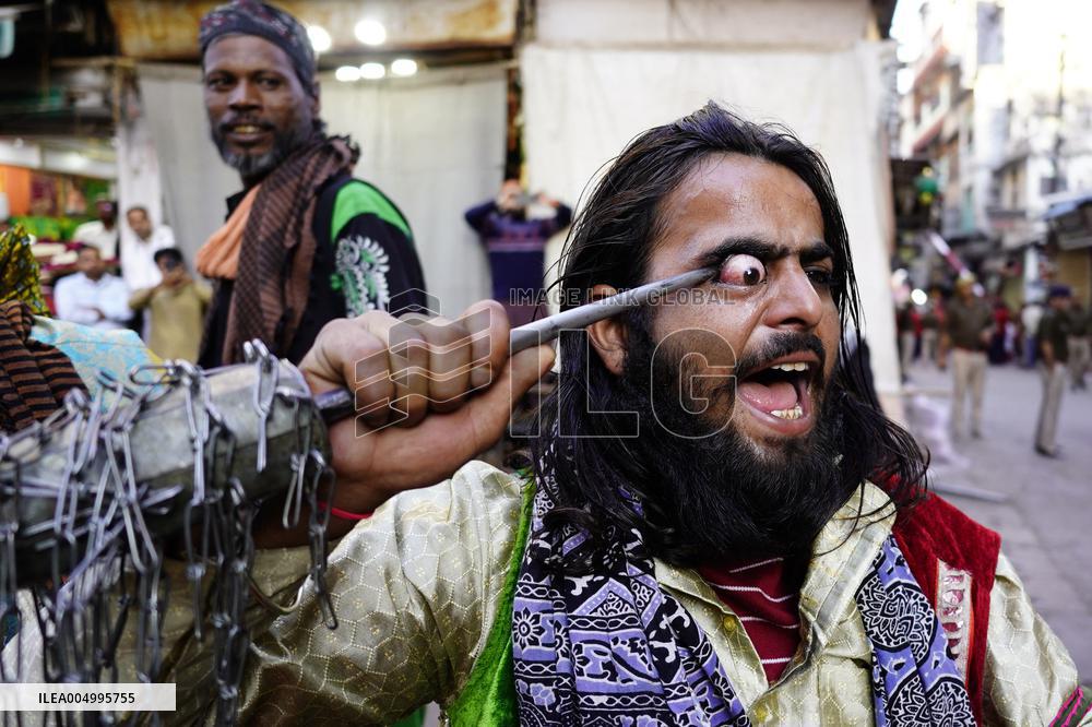 Religious Procession For The Annual Urs Festival - Rajasthan