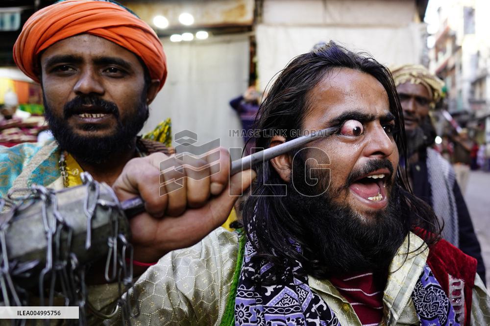 Religious Procession For The Annual Urs Festival - Rajasthan