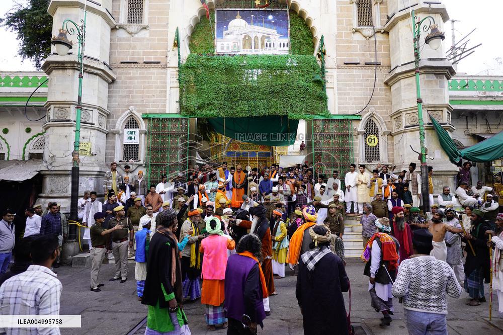 Religious Procession For The Annual Urs Festival - Rajasthan