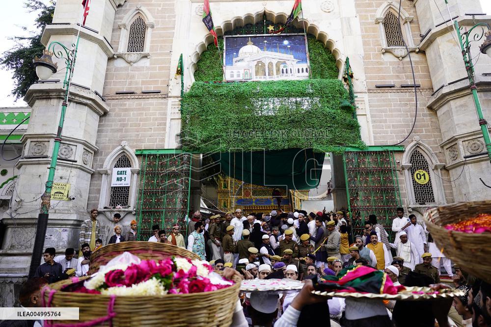 Religious Procession For The Annual Urs Festival - Rajasthan