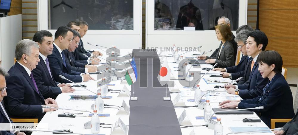 Japan-Uzbekistan summit