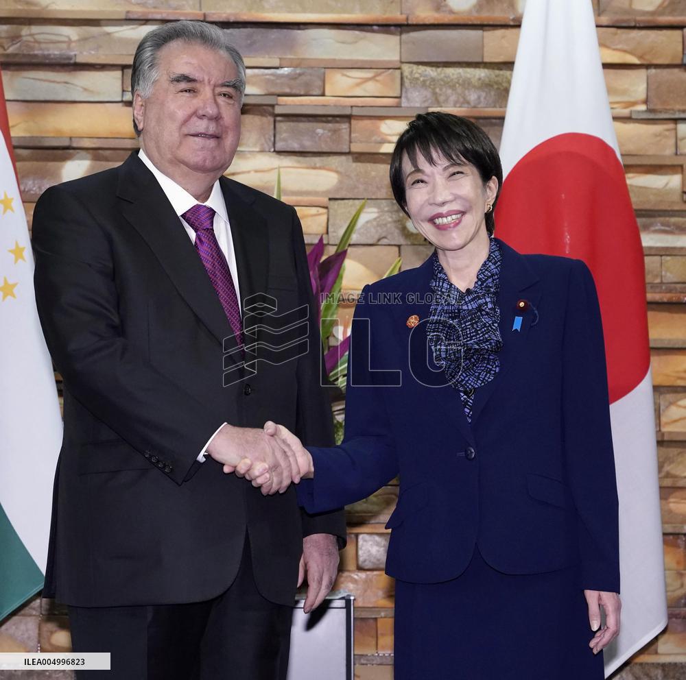 Japan-Tajikistan summit