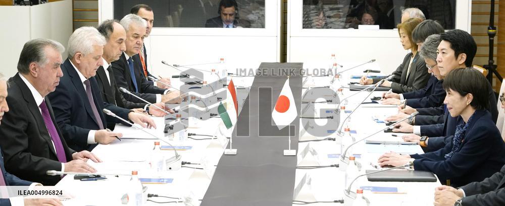 Japan-Tajikistan summit