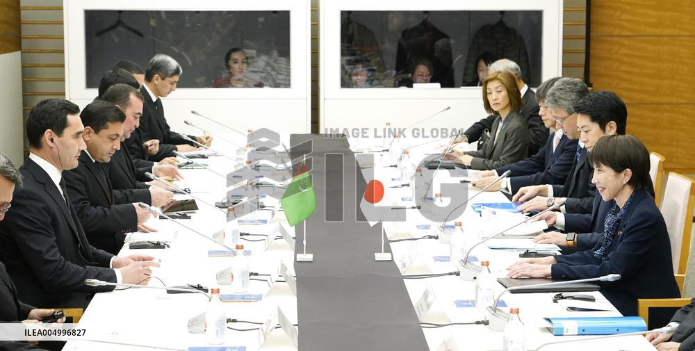 Japan-Turkmenistan summit