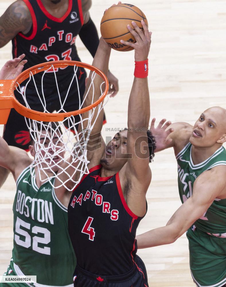 NBA - Boston Celtics v Toronto Raptors