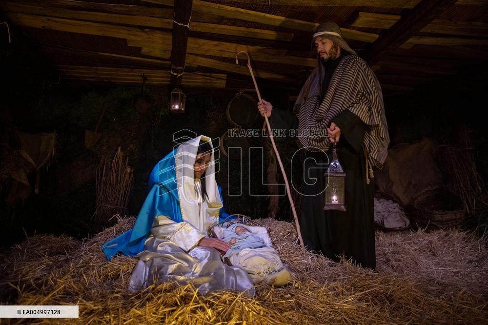 Living Nativity Scene In Buitrago de Lozoya - Spain