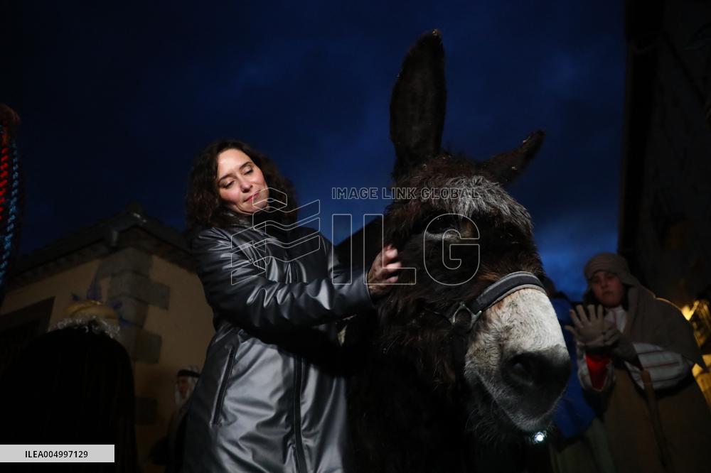Living Nativity Scene In Buitrago de Lozoya - Spain