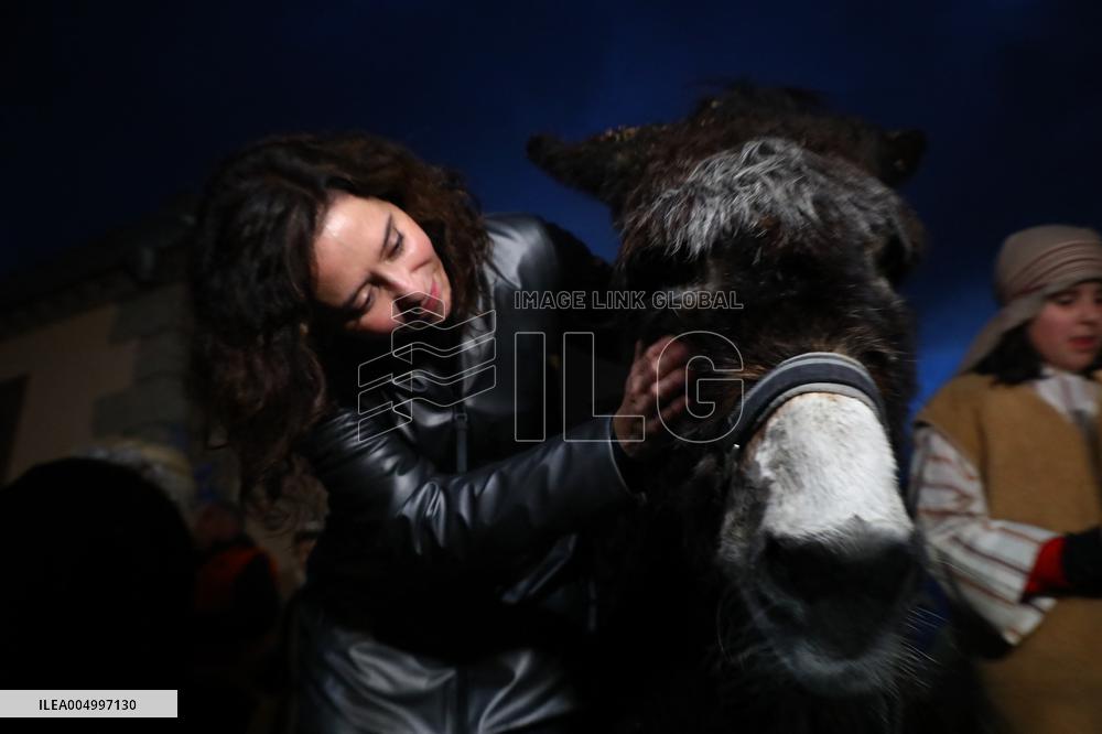 Living Nativity Scene In Buitrago de Lozoya - Spain