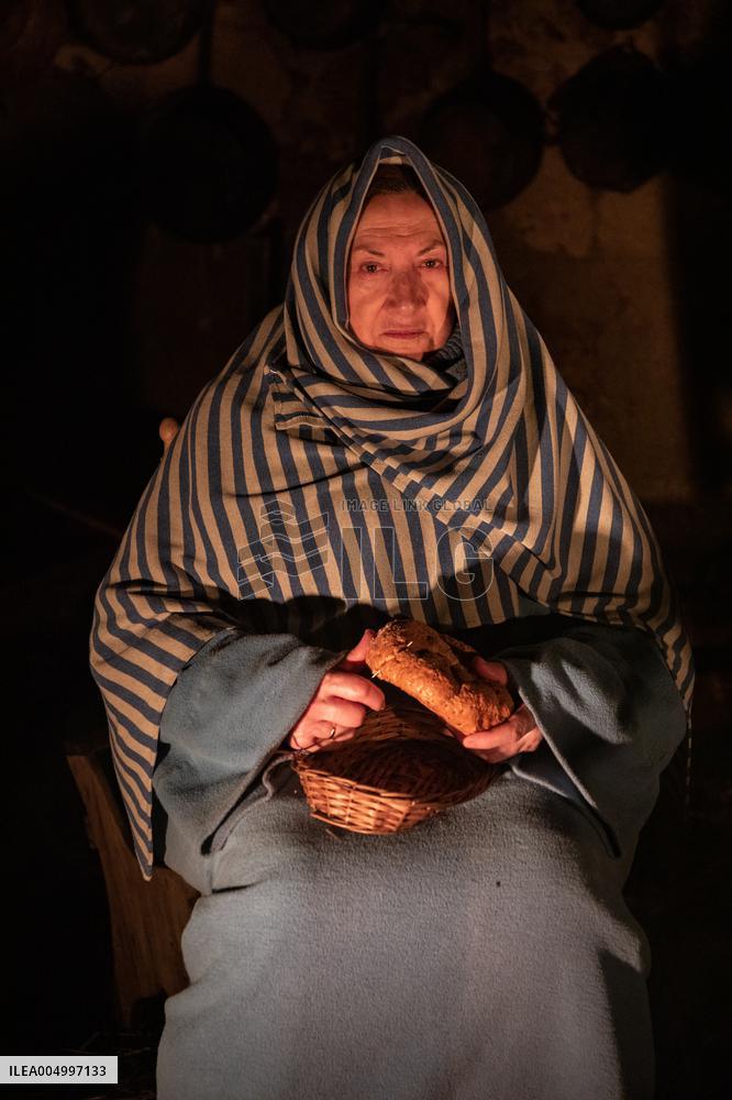 Living Nativity Scene In Buitrago de Lozoya - Spain