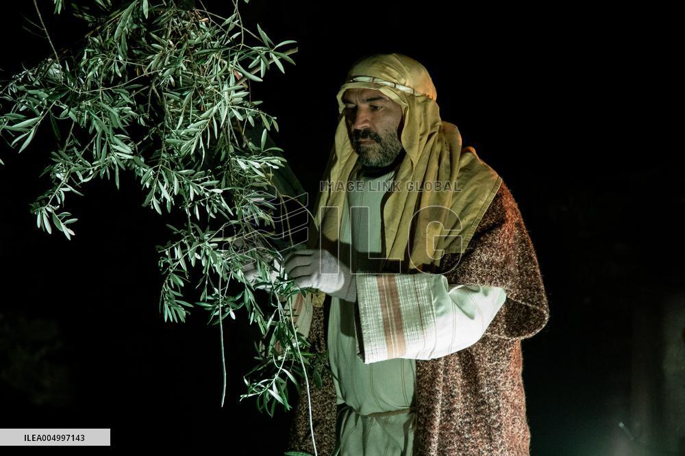 Living Nativity Scene In Buitrago de Lozoya - Spain