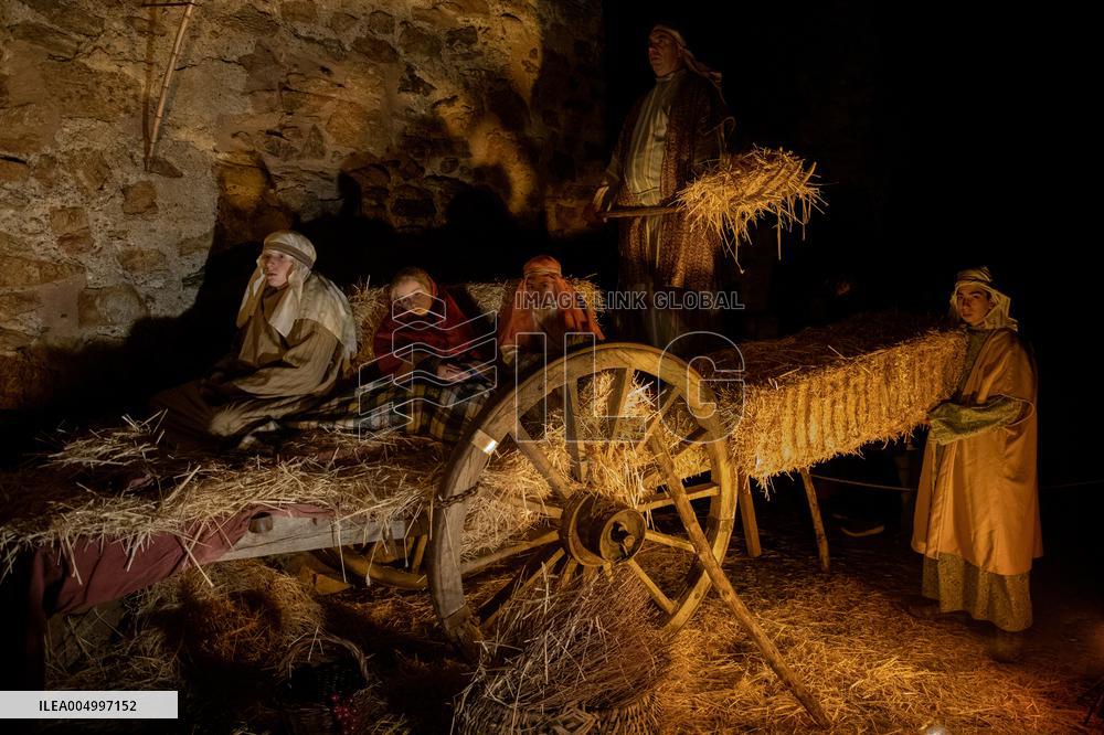 Living Nativity Scene In Buitrago de Lozoya - Spain