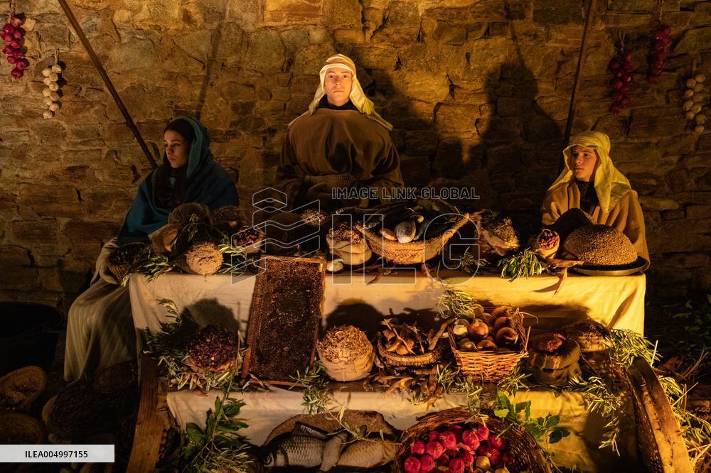 Living Nativity Scene In Buitrago de Lozoya - Spain